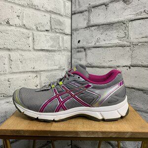 Asics Gel Quick Walk Sneaker Women’s 8.5 Gray Pink Gym Athletic Training Shoes